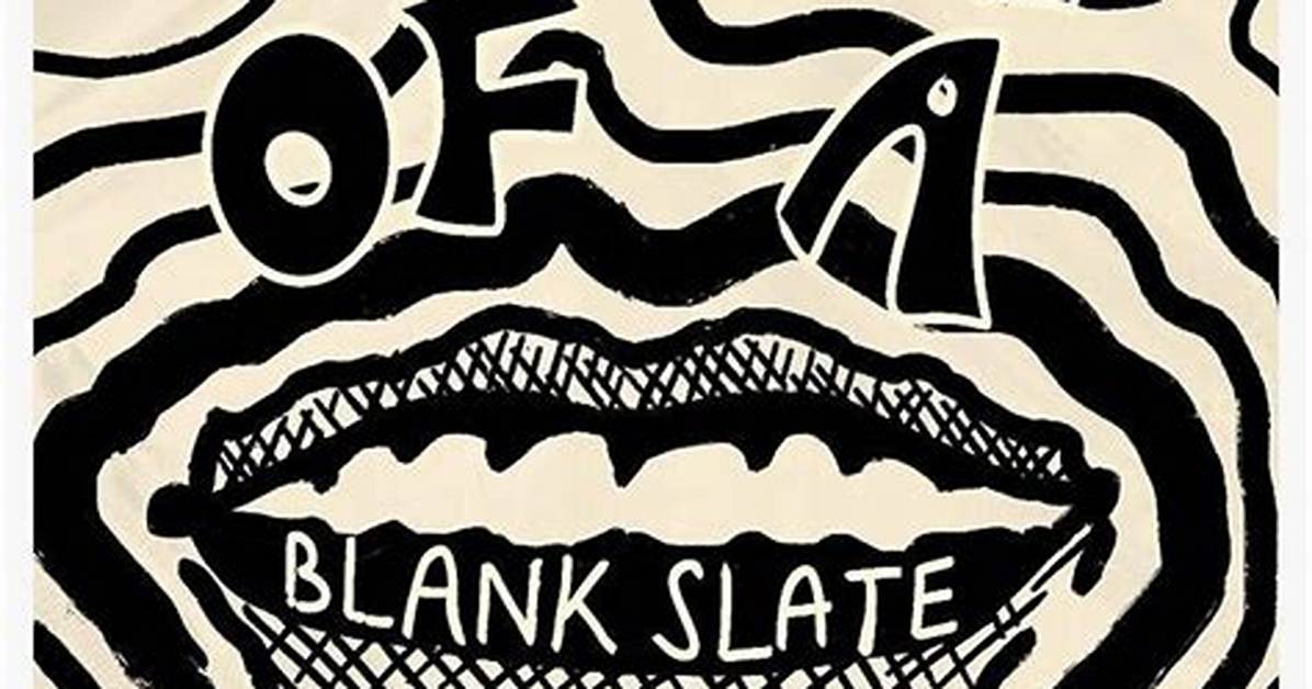 Portrait of a Blank Slate by Lovejoy from Uk