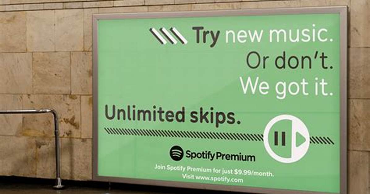 Spotify E6 Ad 372849164542379121004696519158288506963358916790978132916590958162816793959152916298678172946500978102726590908982916720788102919771962